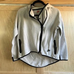 Nike zip up sweatshirt with hood. Size S.
